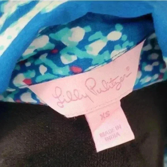 Lilly Pulitzer Captiva Tunic Brewster Blue Good Reef Tunic - Picture 5 of 10